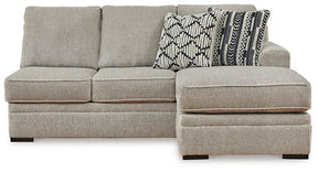 Calnita 2-Piece Sectional with Chaise - Half Price Furniture