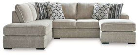 Calnita 2-Piece Sectional with Chaise Half Price Furniture