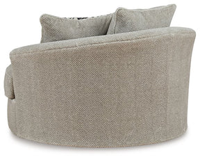 Calnita Oversized Swivel Accent Chair - Half Price Furniture