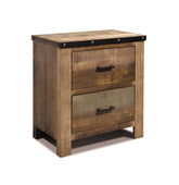 Sembene 2-drawer Nightstand Antique Multi-color  Half Price Furniture