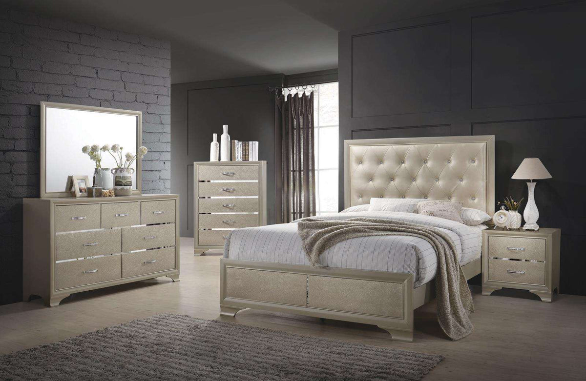 205291KE S5 KE 5PC SET (KE.BED,NS,DR,MR,CH) - Bedroom Set - Half Price Furniture