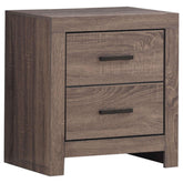 Brantford 2-drawer Nightstand Barrel Oak Half Price Furniture