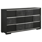 Blacktoft 6-drawer Dresser Black  Half Price Furniture