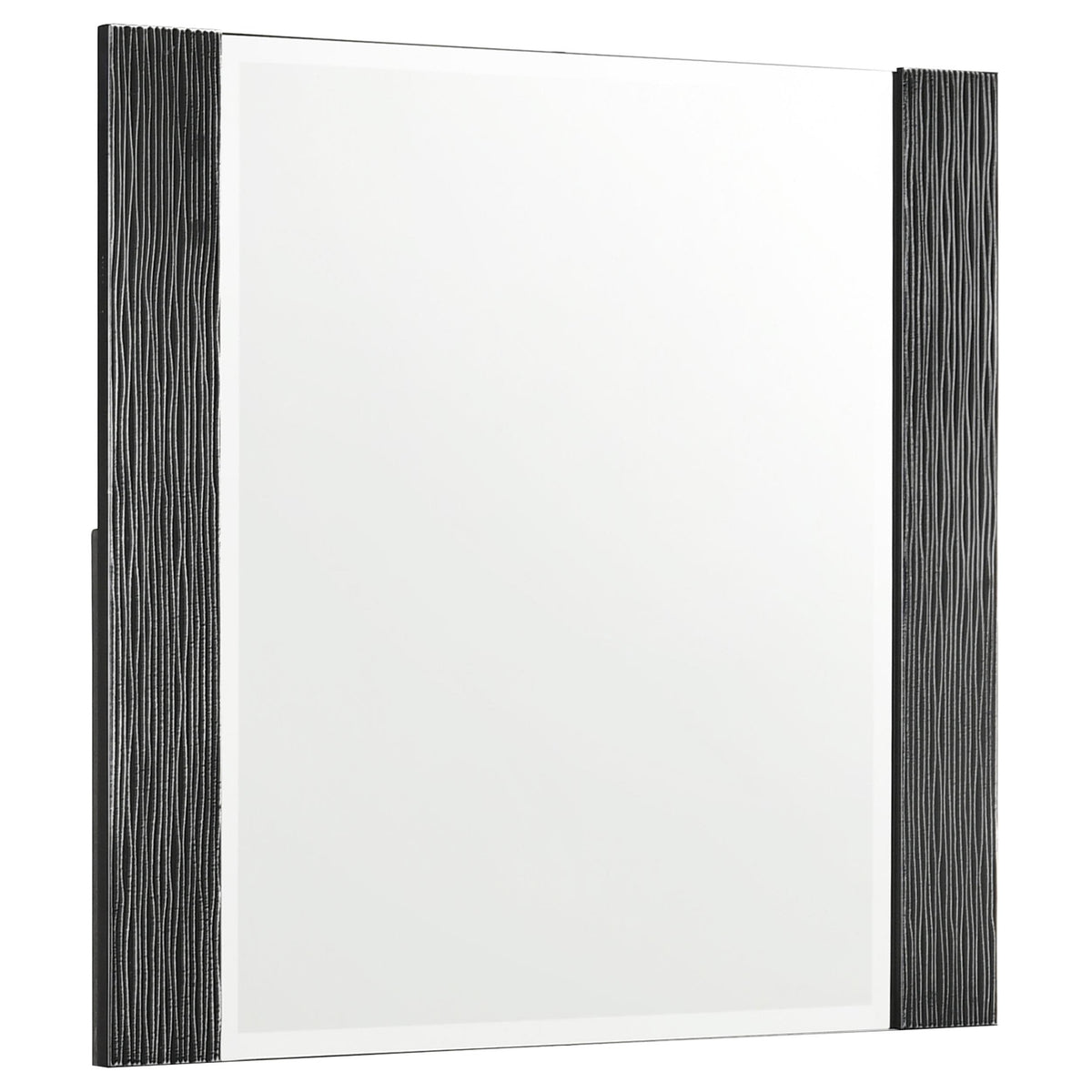 Blacktoft Rectangle Dresser Mirror Black  Half Price Furniture