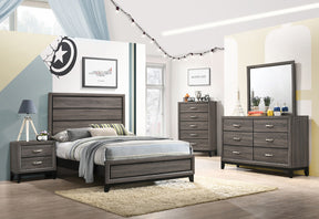 Watson Bedroom Set Grey Oak - Youth Bedroom Set - Half Price Furniture