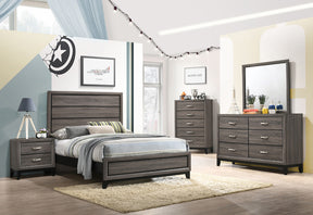 Watson Bedroom Set Grey Oak - Half Price Furniture