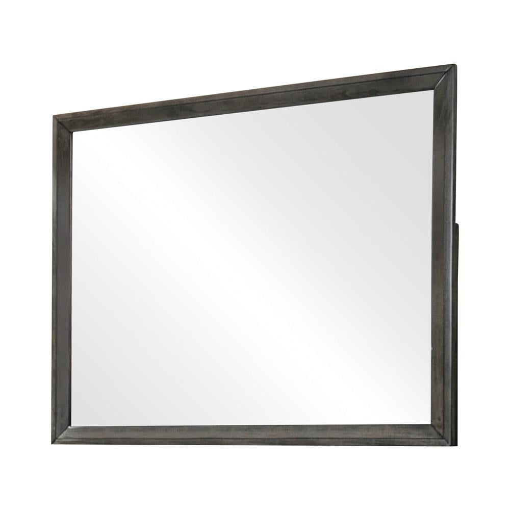 Serenity Rectangular Dresser Mirror Mod Grey  Half Price Furniture