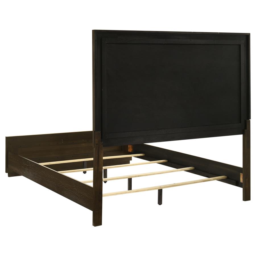 Atlas 4-Piece Bedroom Set Dark Oak