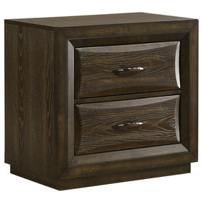 Atlas 4-Piece Bedroom Set Dark Oak