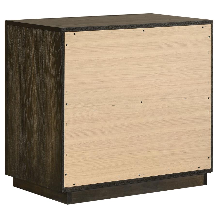 Atlas 4-Piece Bedroom Set Dark Oak