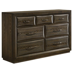 Atlas 4-Piece Bedroom Set Dark Oak