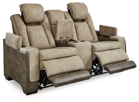Next-Gen DuraPella Power Reclining Loveseat with Console - Half Price Furniture