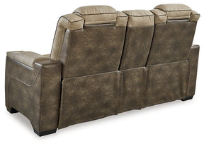 Next-Gen DuraPella Power Reclining Loveseat with Console - Half Price Furniture