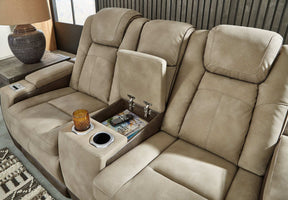 Next-Gen DuraPella Power Reclining Loveseat with Console - Half Price Furniture