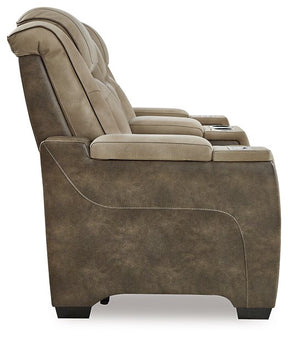 Next-Gen DuraPella Power Reclining Loveseat with Console - Half Price Furniture