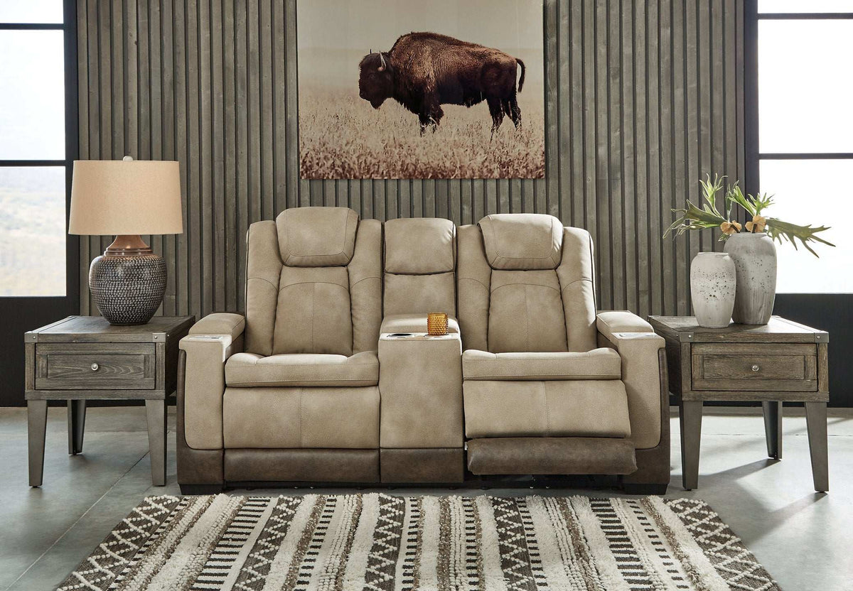 Next-Gen DuraPella Power Reclining Loveseat with Console - Half Price Furniture