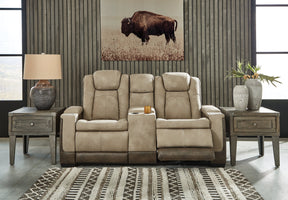 Next-Gen DuraPella Power Reclining Loveseat with Console - Half Price Furniture