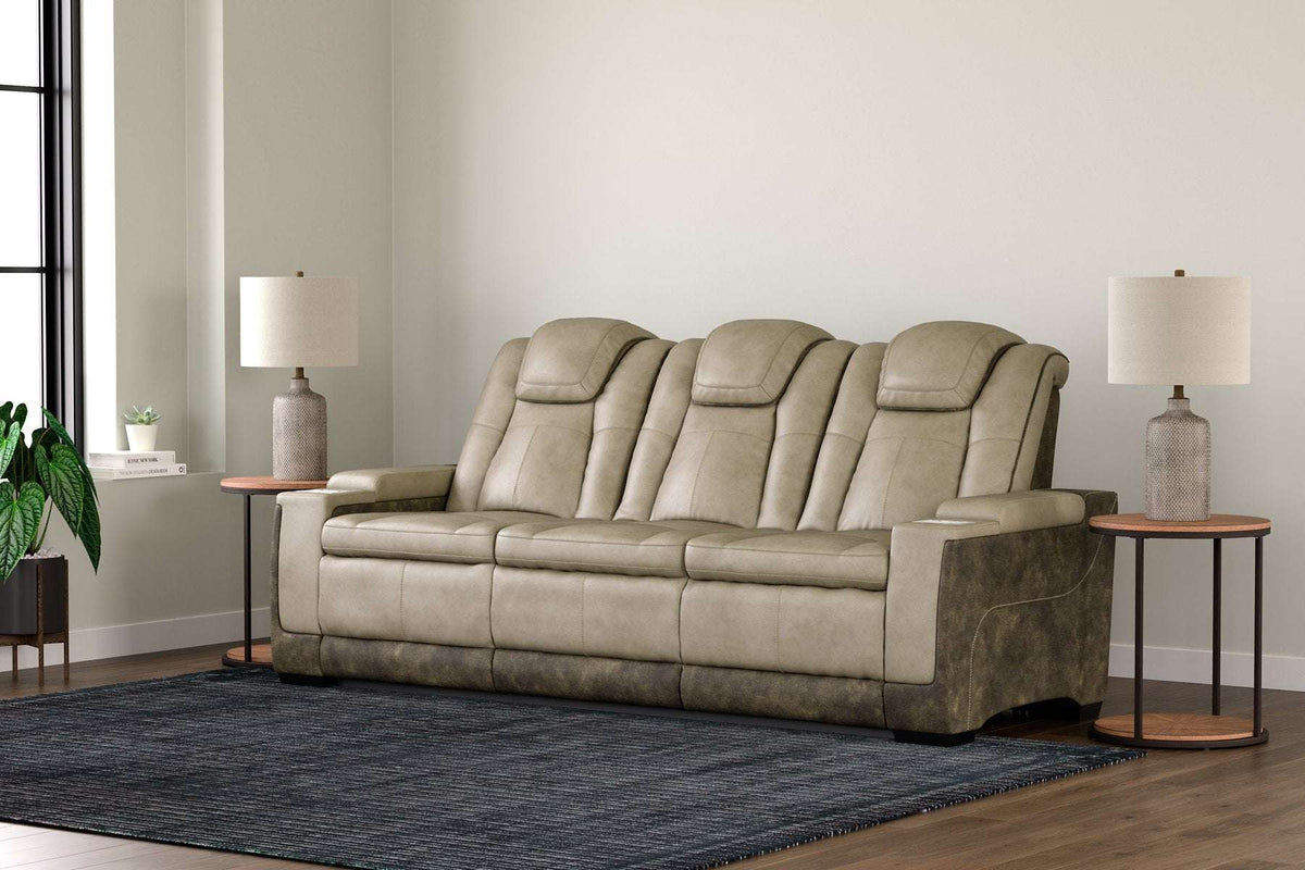 Next-Gen DuraPella Power Reclining Sofa Half Price Furniture
