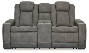 Next-Gen DuraPella Power Reclining Loveseat with Console - Half Price Furniture