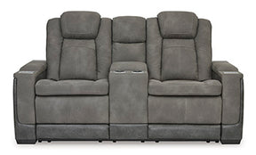 Next-Gen DuraPella Power Reclining Loveseat with Console - Half Price Furniture