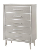 Ramon 5-drawer Chest Metallic Sterling Ramon 5-drawer Chest Metallic Sterling Half Price Furniture