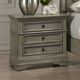 Manchester 3-drawer Nightstand Wheat Manchester 3-drawer Nightstand Wheat Half Price Furniture