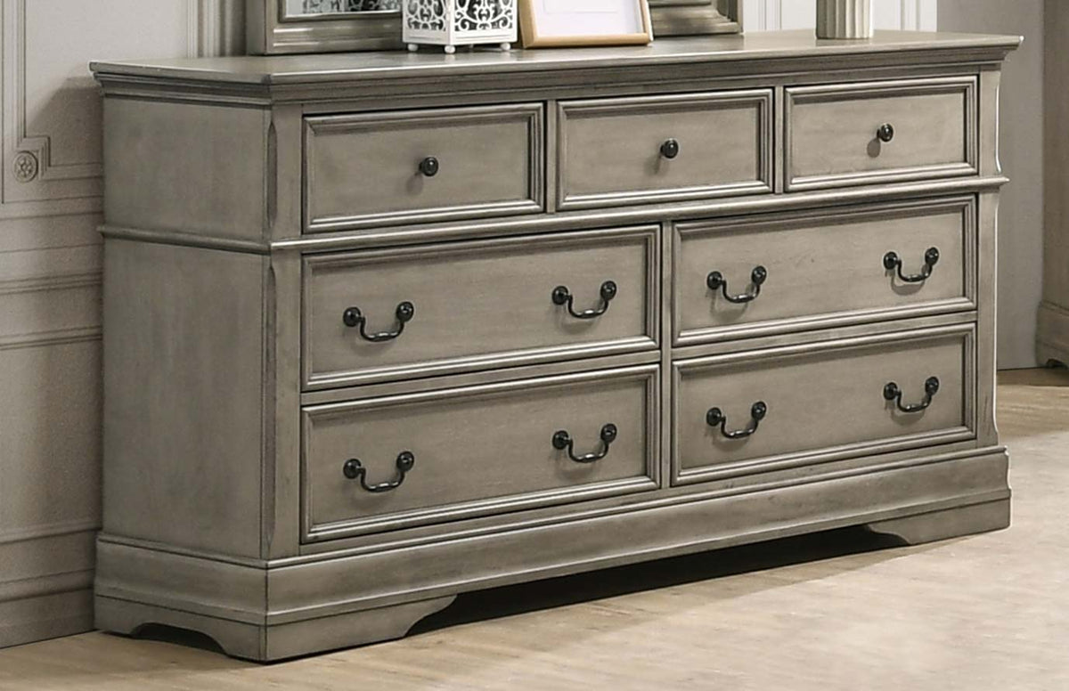 Manchester 7-drawer Dresser Wheat  Half Price Furniture