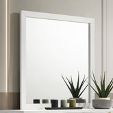 Marceline Dresser Mirror White Half Price Furniture