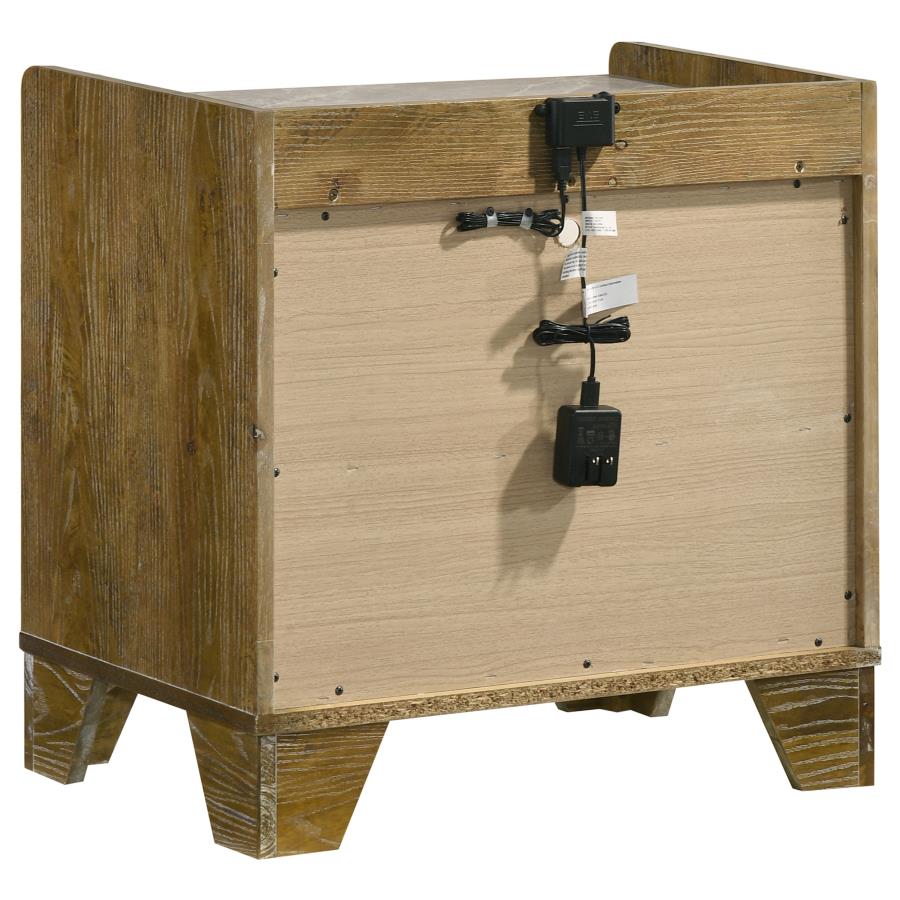Henderson 4-Piece Bedroom Set Medium Oak