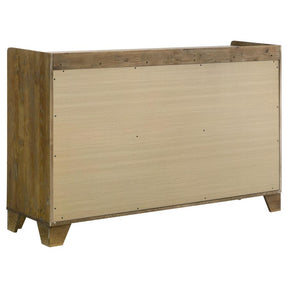 Henderson 4-Piece Bedroom Set Medium Oak