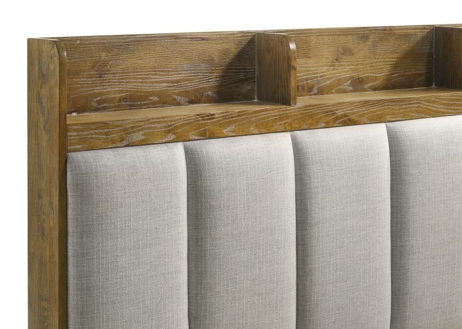 Henderson 4-Piece Bedroom Set Medium Oak