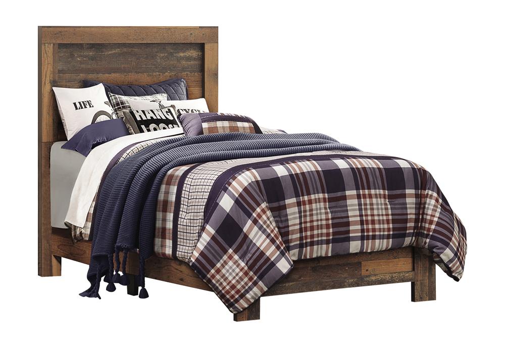 Sidney Twin Panel Bed Rustic Pine Sidney Twin Panel Bed Rustic Pine Half Price Furniture