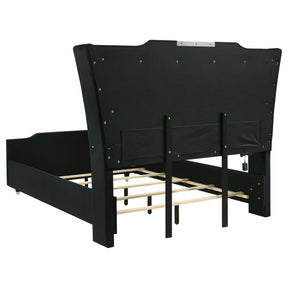 Lorient 4-Piece Bedroom Set Black