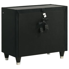 Lorient 4-Piece Bedroom Set Black