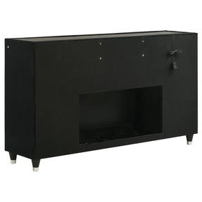 Lorient 4-Piece Bedroom Set Black