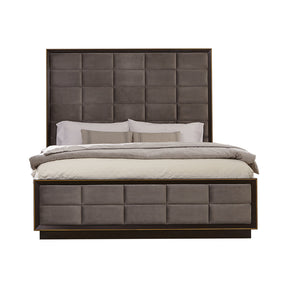 Durango Panel Bedroom Set Grey and Smoked Peppercorn Half Price Furniture