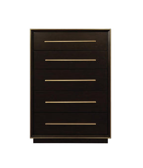 Durango 5-drawer Chest Smoked Peppercorn  Half Price Furniture