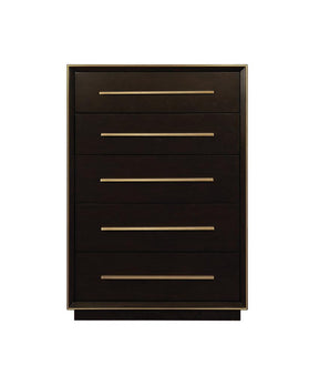 Durango 5-drawer Chest Smoked Peppercorn Half Price Furniture