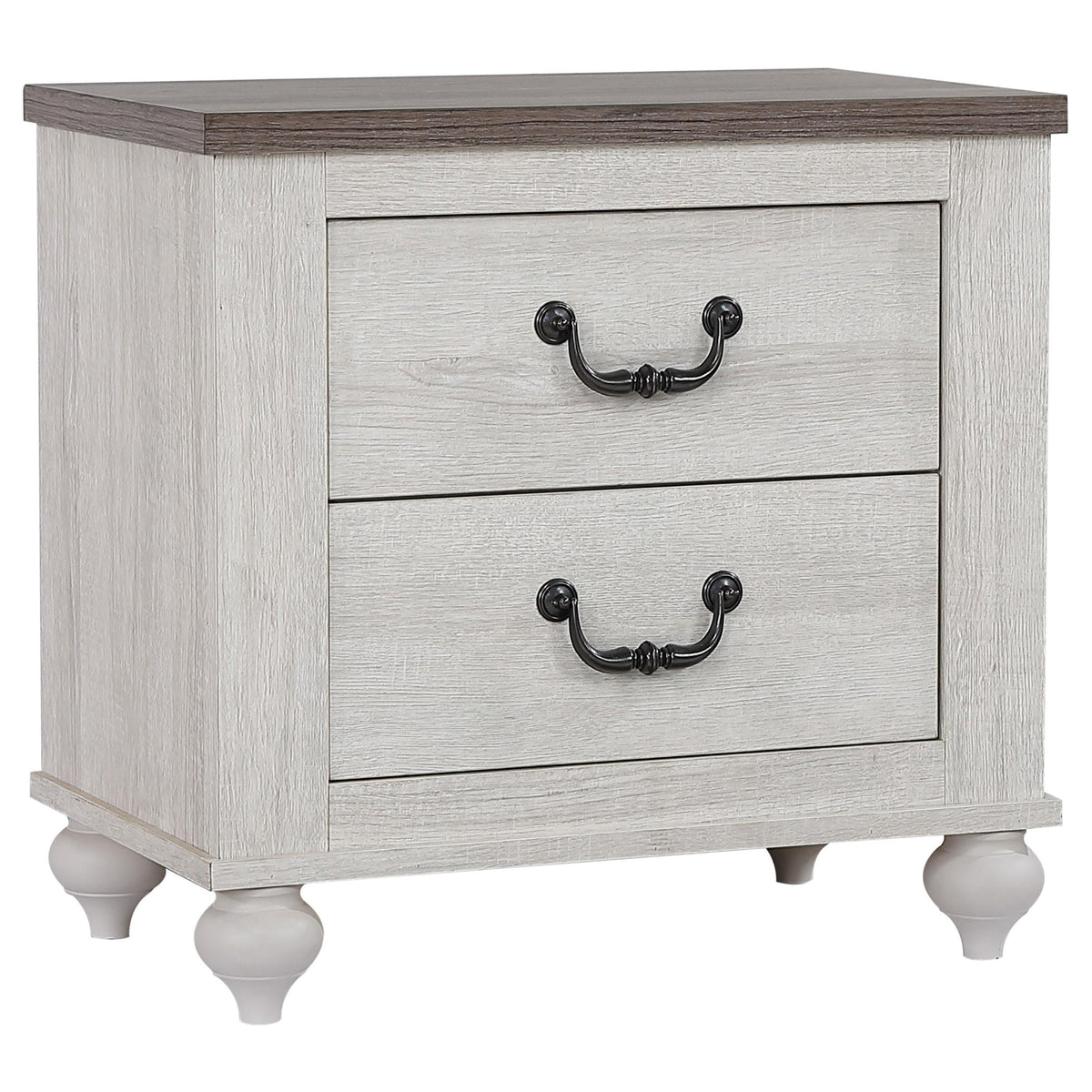 Stillwood 2-drawer Nightstand Vintage Linen  Half Price Furniture