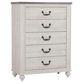 Stillwood 5-drawer Chest Vintage Linen  Half Price Furniture