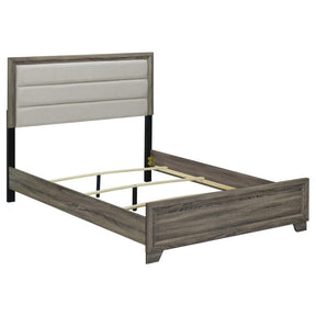 Wright 4-Piece Bedroom Set Brown Oak