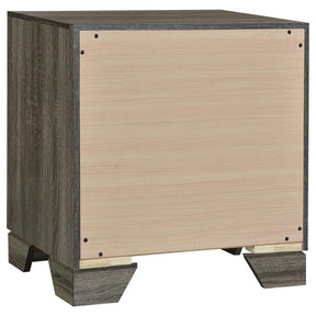 Wright 4-Piece Bedroom Set Brown Oak
