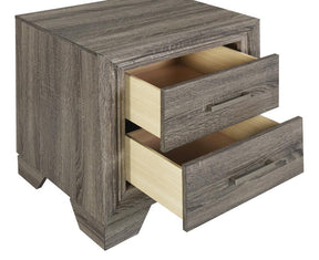 Wright 4-Piece Bedroom Set Brown Oak