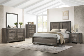 Janine Bedroom Set Grey Half Price Furniture