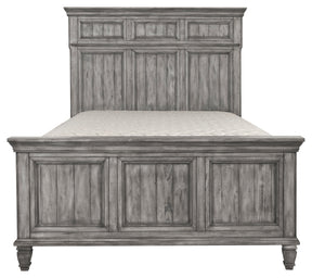 Avenue Panel Bedroom Set Grey - Bedroom Set - Half Price Furniture