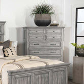 Avenue 8-drawer Rectangular Chest Grey Half Price Furniture