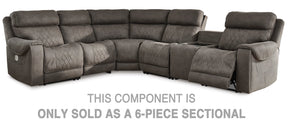 Hoopster 6-Piece Power Reclining Sectional - Half Price Furniture
