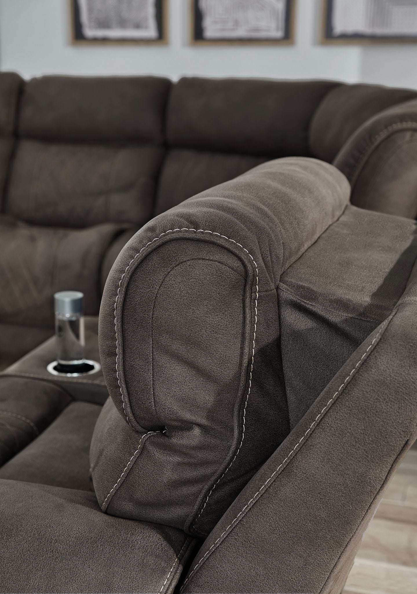 Hoopster 6-Piece Power Reclining Sectional - Half Price Furniture