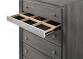 Naima Gray Chest Half Price Furniture