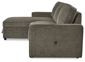 Kerle 2-Piece Sectional with Pop Up Bed - Half Price Furniture